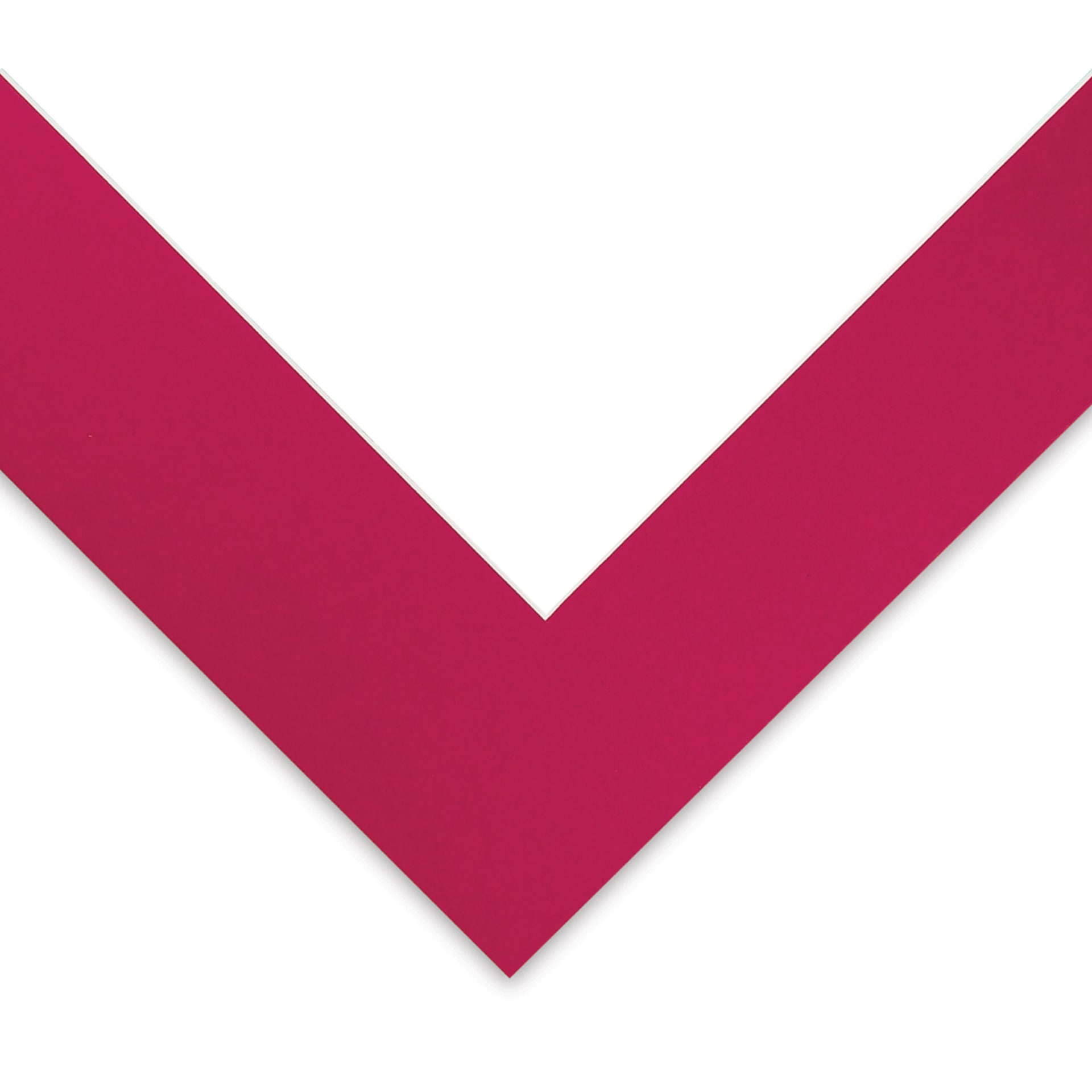 Blick Pre-Cut Mat - Deep Red, 16" x 20" (10-1/2" x 13-1/2" Opening)