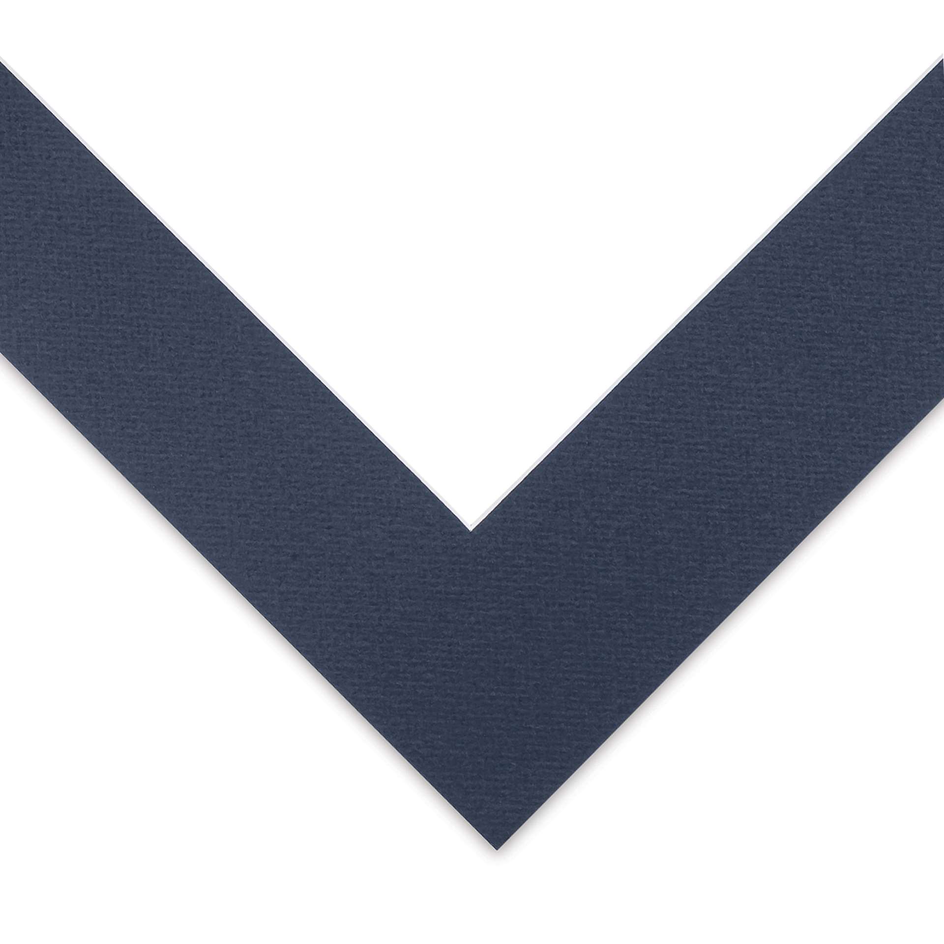 Blick Pre-Cut Mat - Newport Blue, 16" x 20" (10-1/2" x 13-1/2" Opening)
