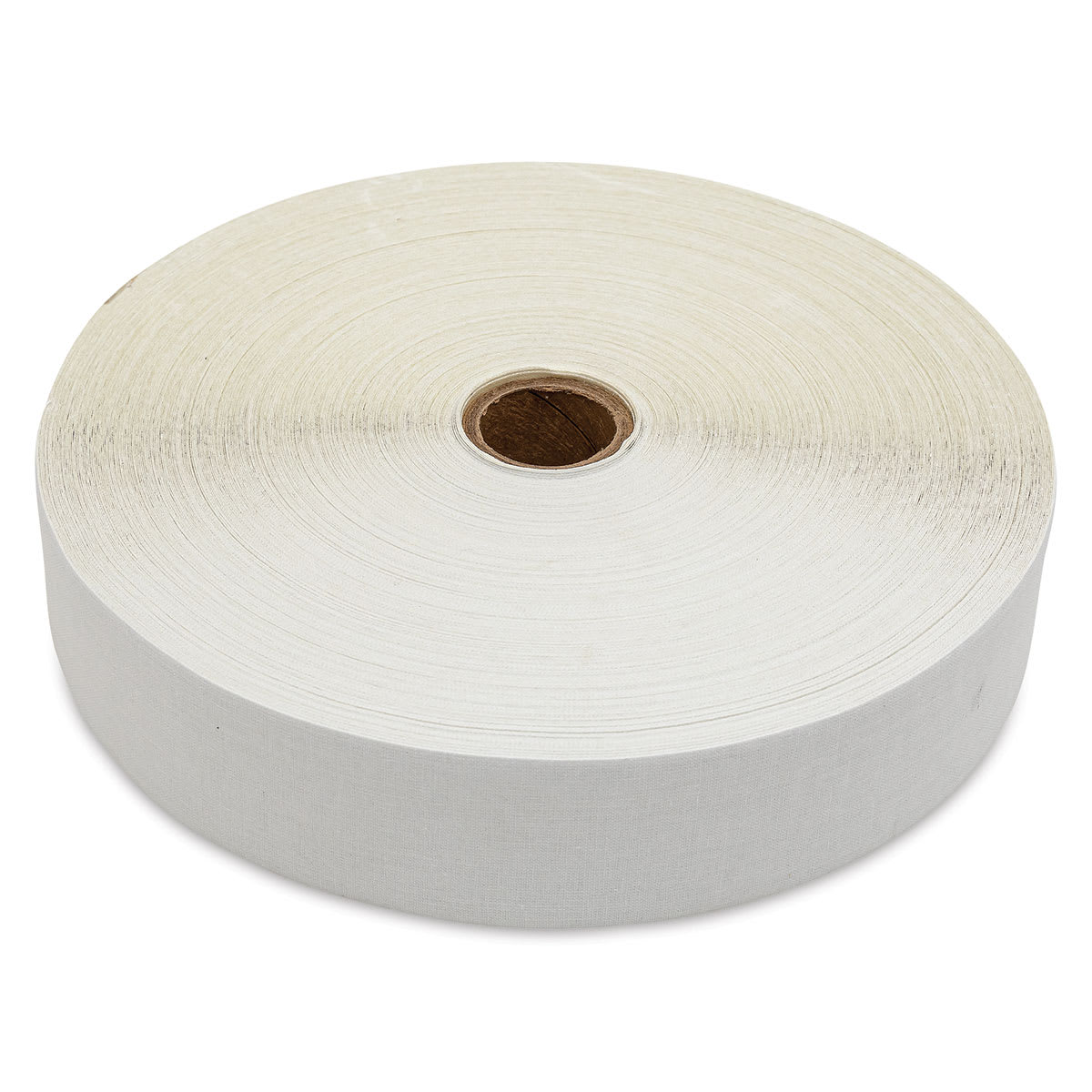 Lineco Gummed Linen Tape Roll laying on side
