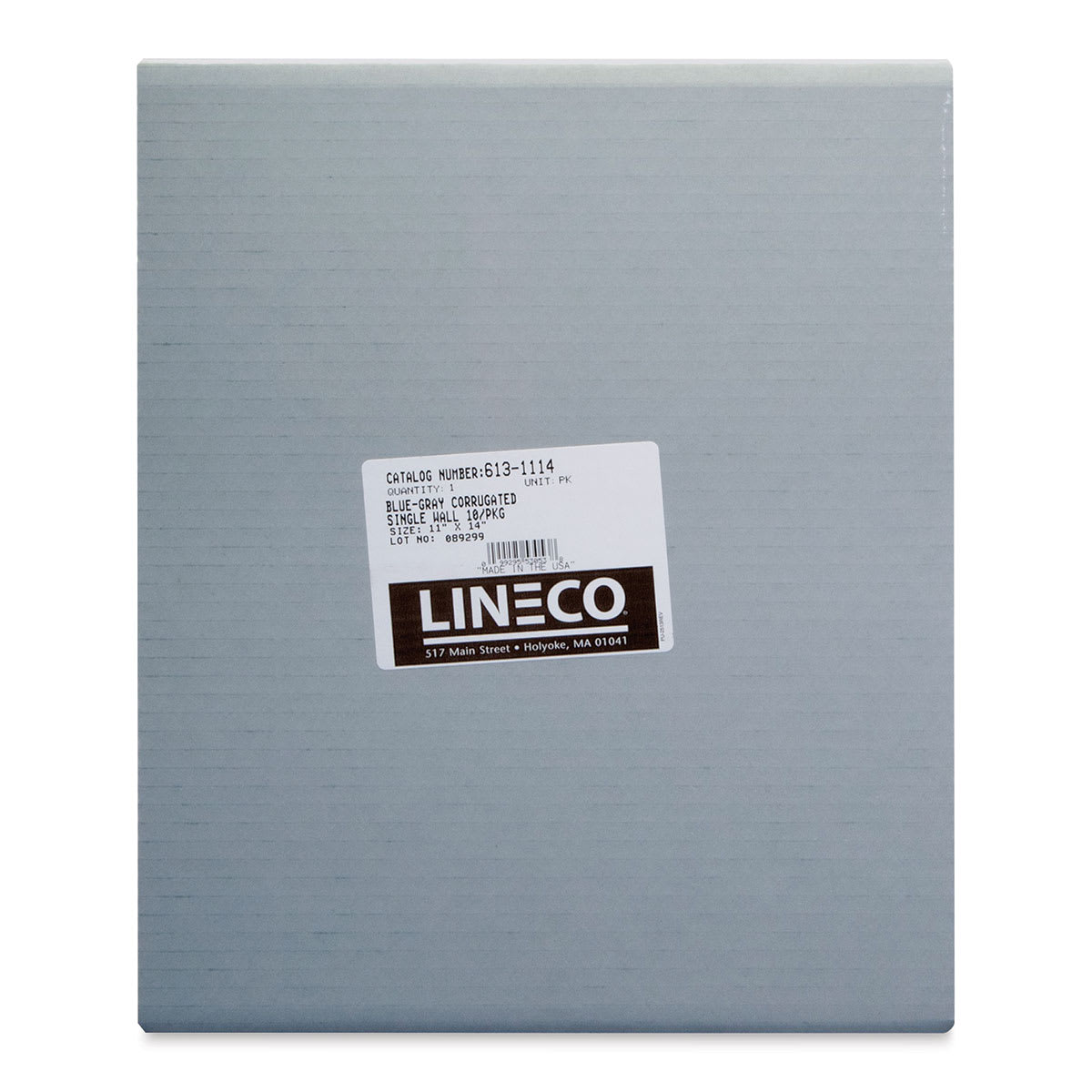 Lineco Backer Board Pack - 11" x 14", Blue/Gray, Pkg of 10 packaged with label