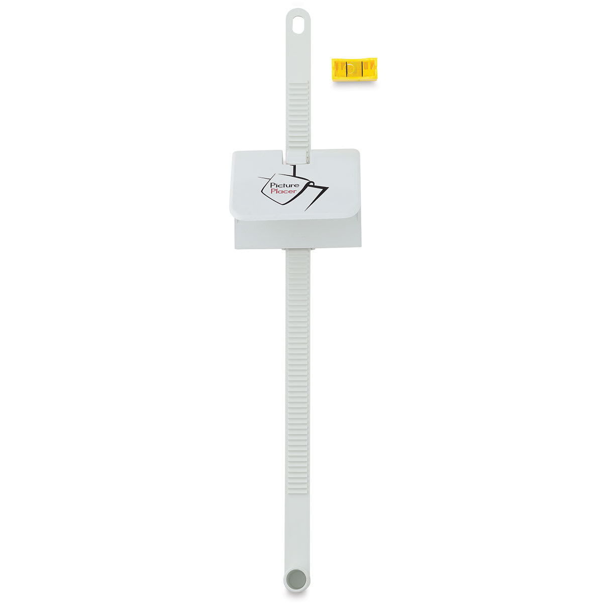 Hangman Picture Placer - Shown upright with level adjacent
