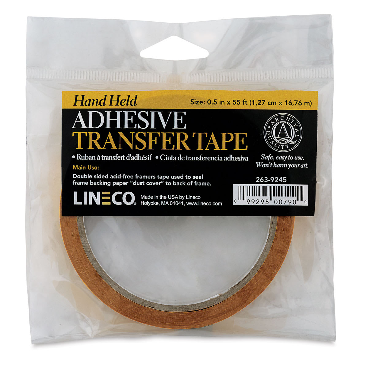Lineco Hand Held ATG Tape - Front view of package
