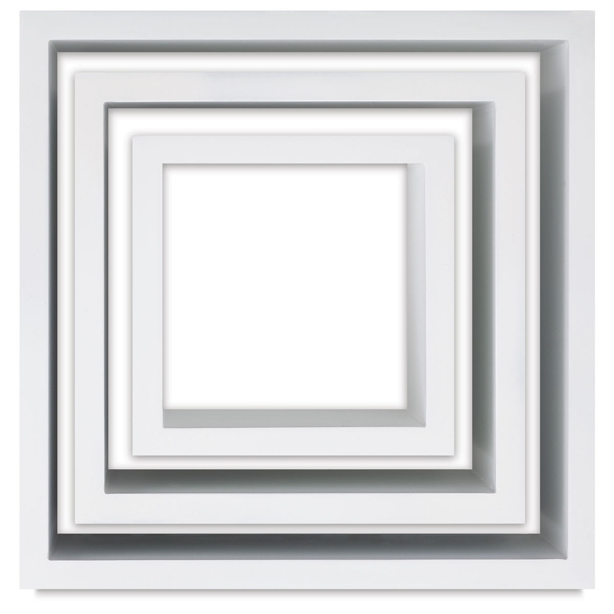 Nielsen Bainbridge Gallery Solutions Decorative Cubes - Set of 3 White nested Cubes