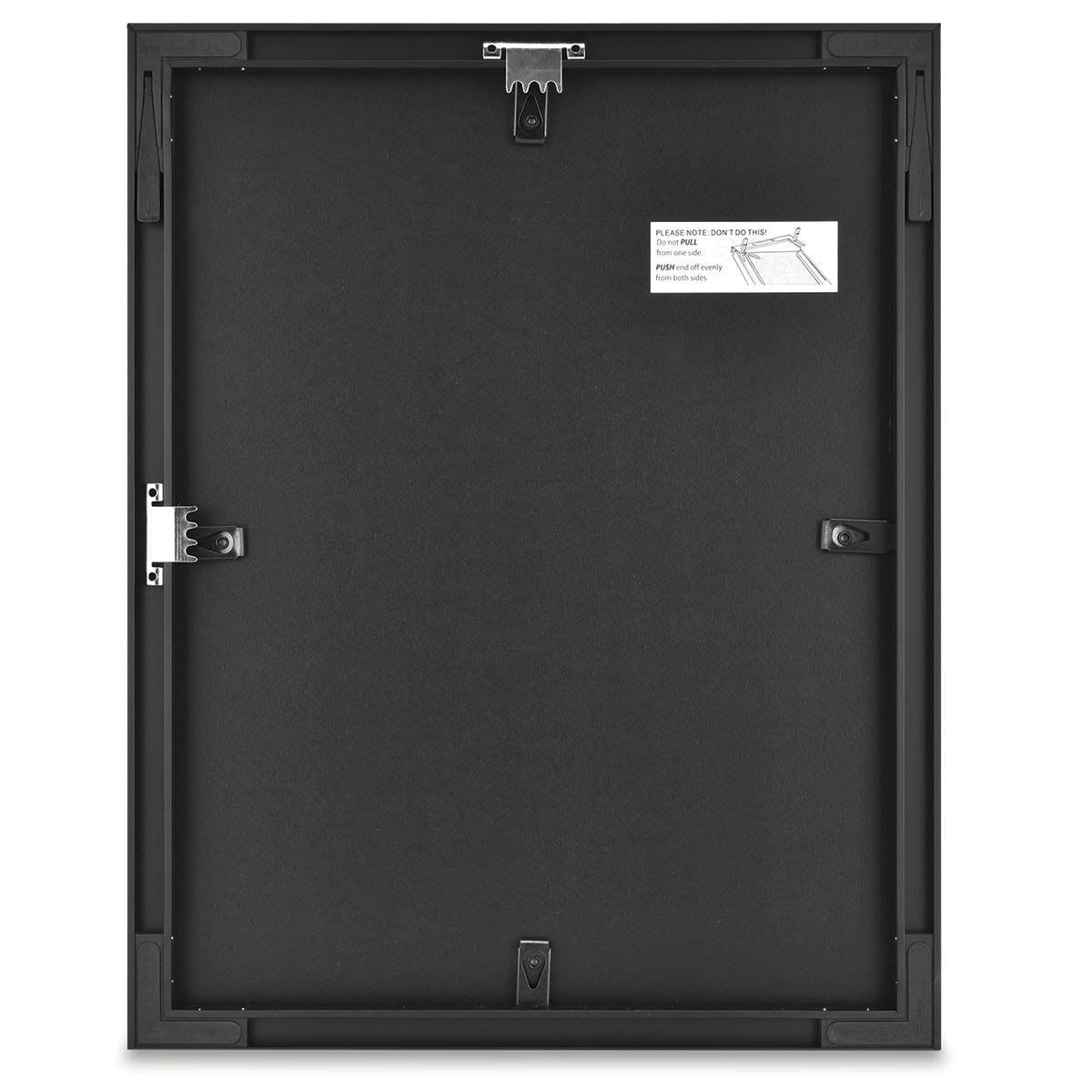 MCS Framatic Fineline II Frame - Black, 11" x 14" back
