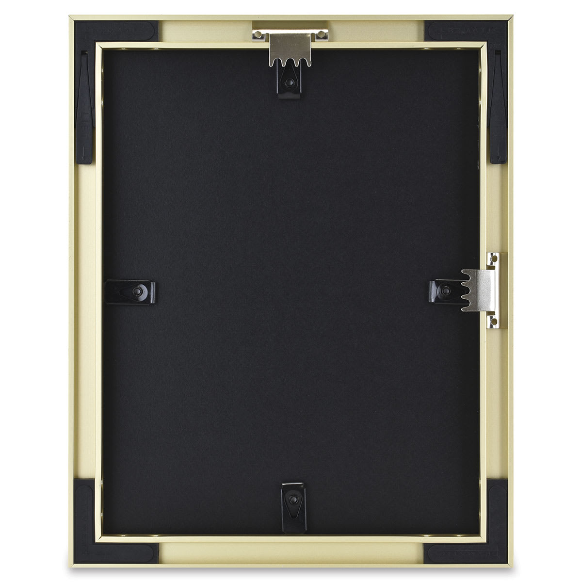 MCS Framatic Fineline II Frame - Gold, 8" x 10" back with hangers