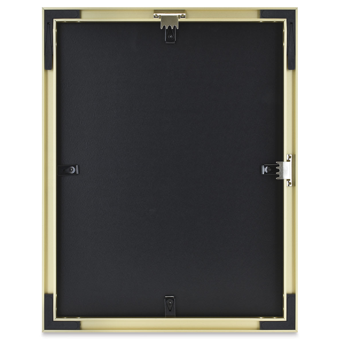 MCS Framatic Fineline II Frame - Gold, 11" x 14" back with hangers
