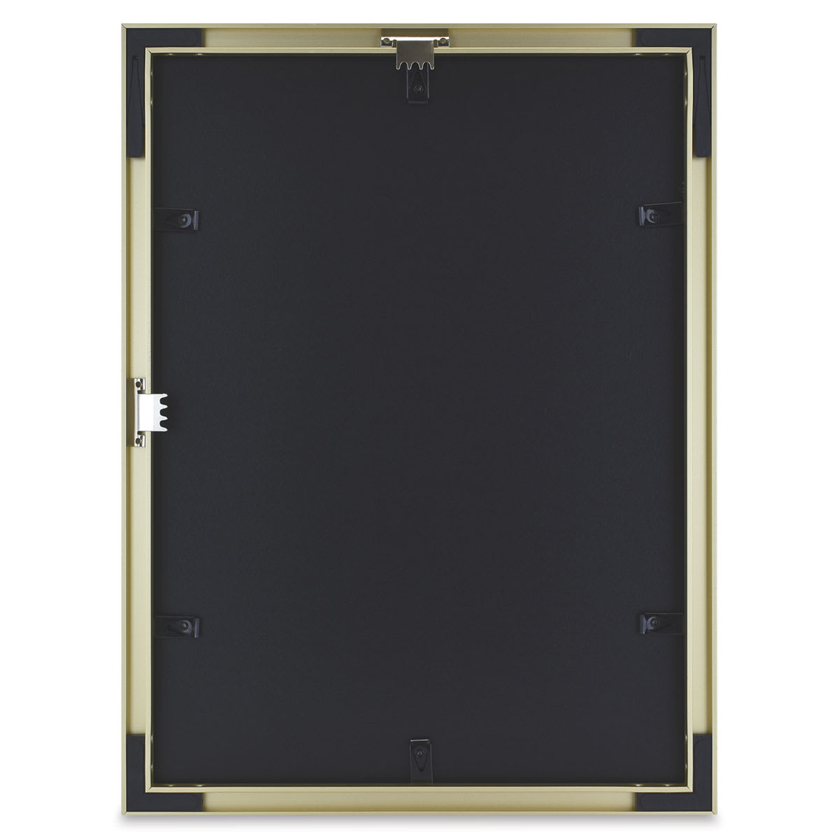 MCS Framatic Fineline II Frame - Gold, 12" x 16" back with hangers