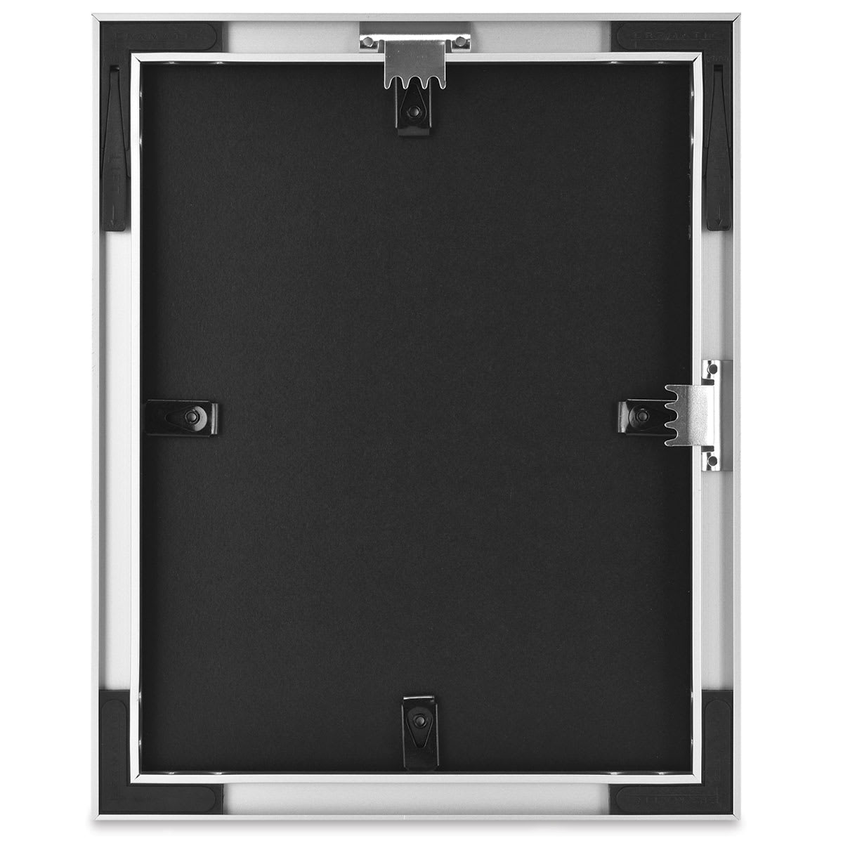 MCS Framatic Fineline II Frame - Silver, 8" x 10" back with hangers