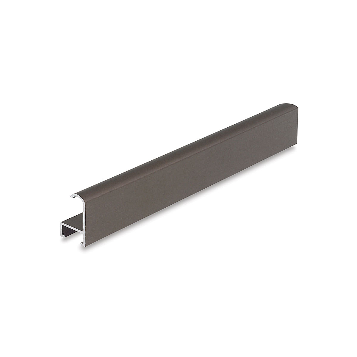 Nielsen Metal Frame Section Style 15 - 14" x 19/32", Frosted Walnut