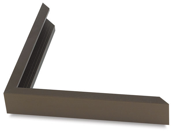 Nielsen Metal Frame Section Style 93 - 21" x 9/16", Frosted Walnut