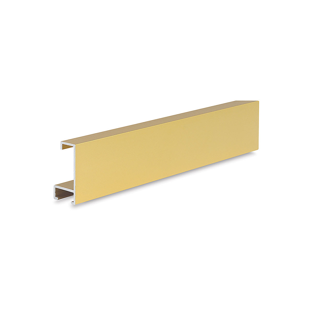 Nielsen Metal Frame Section Style 117 - 11" x 13/16", Frosted Gold