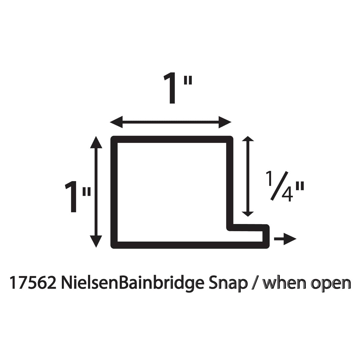 Nielsen Bainbridge Snap Artwork Storage Frame