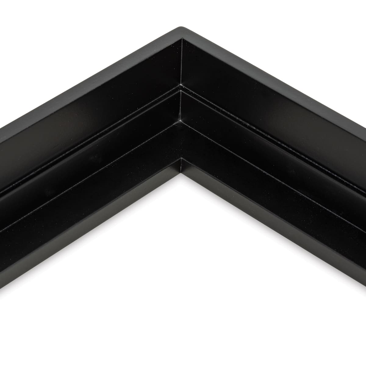Ampersand Floaterframe - Thin, Black, 6" x 6", 1-1/2" 
