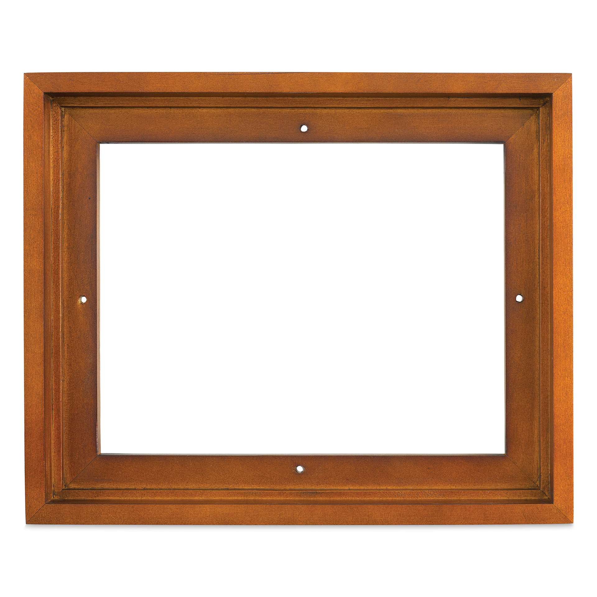 Ampersand Floaterframe - Bold, Walnut, 8" x 10", 7/8", front view