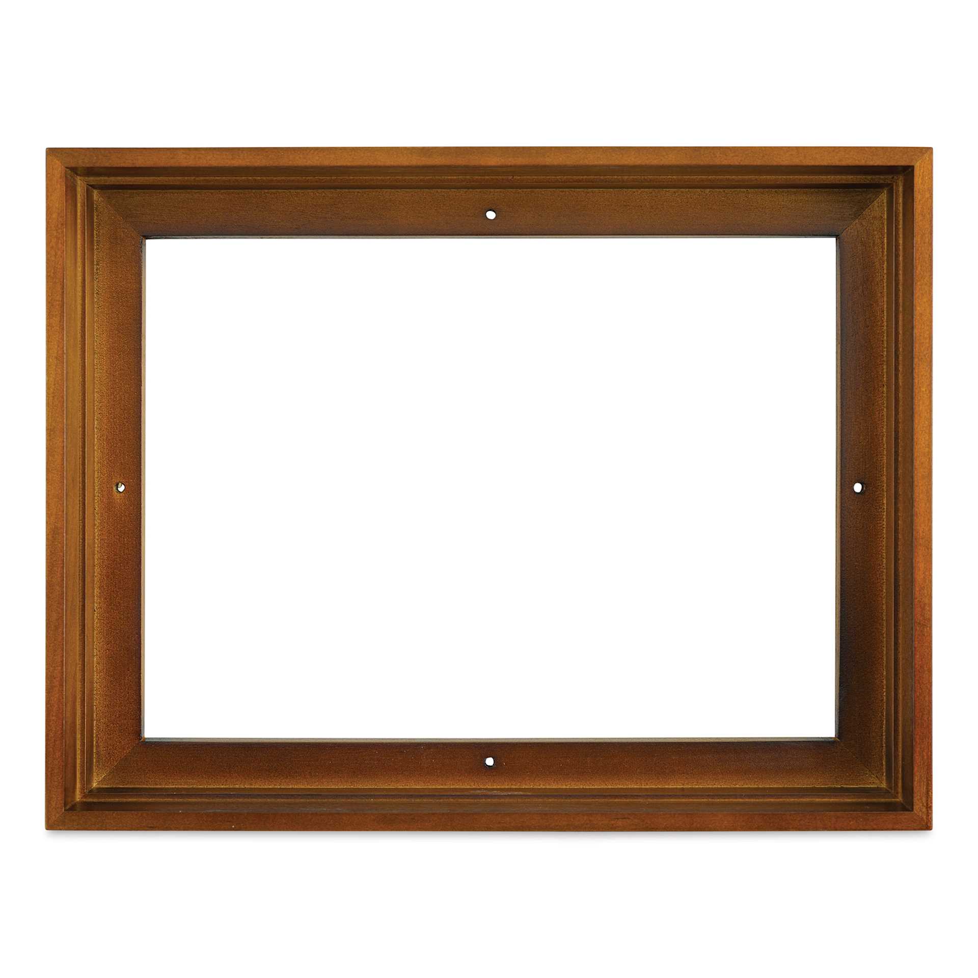Ampersand Floaterframe - Thin, Walnut, 9" x 12", 1-1/2", front view