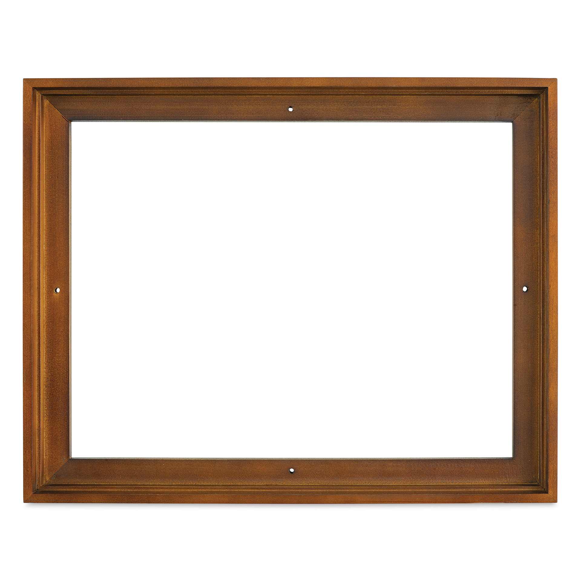 Ampersand Floaterframe - Thin, Walnut, 11" x 14", 7/8", front view