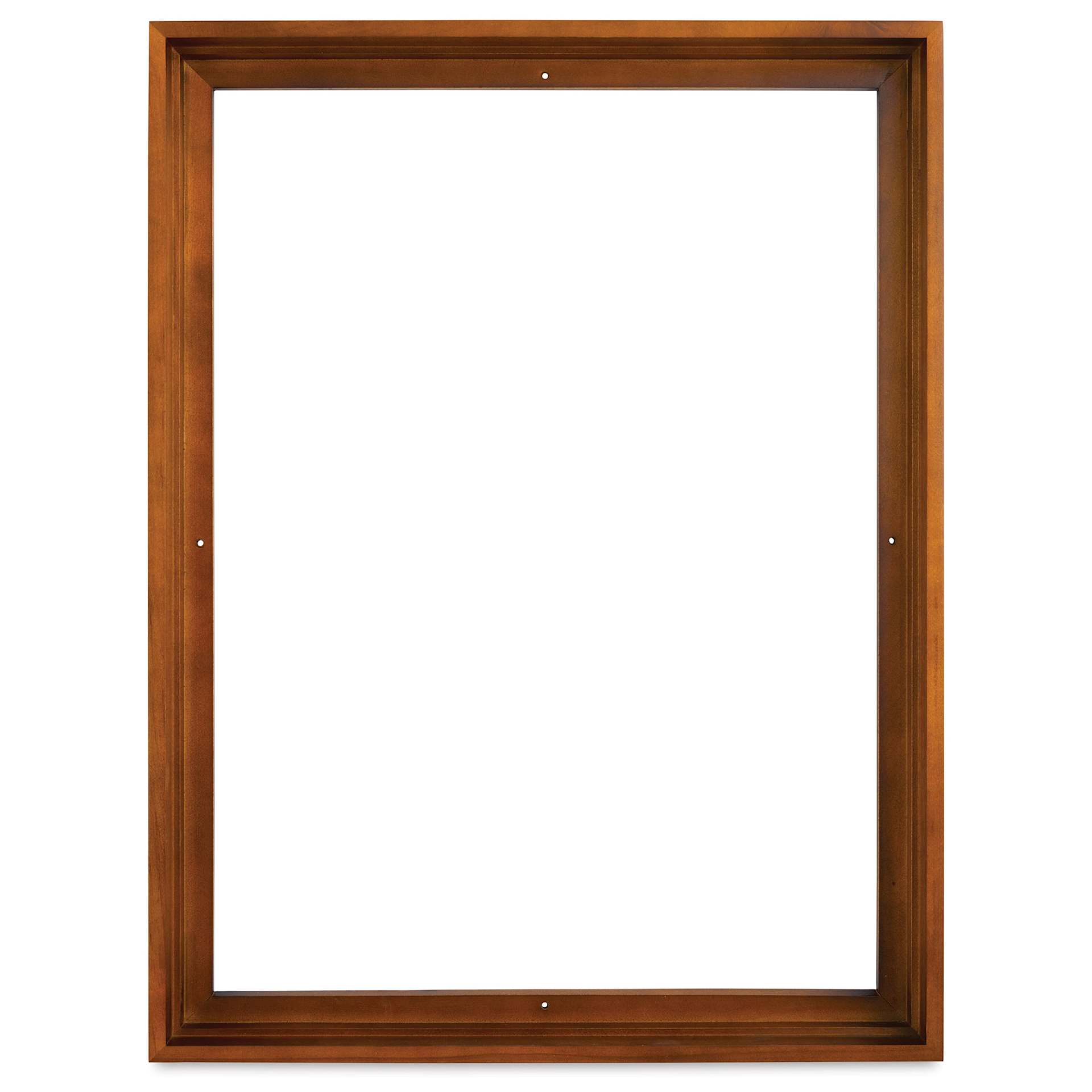  Ampersand Floaterframe - Bold, Walnut, 18" x 24", 1-1/2", front view