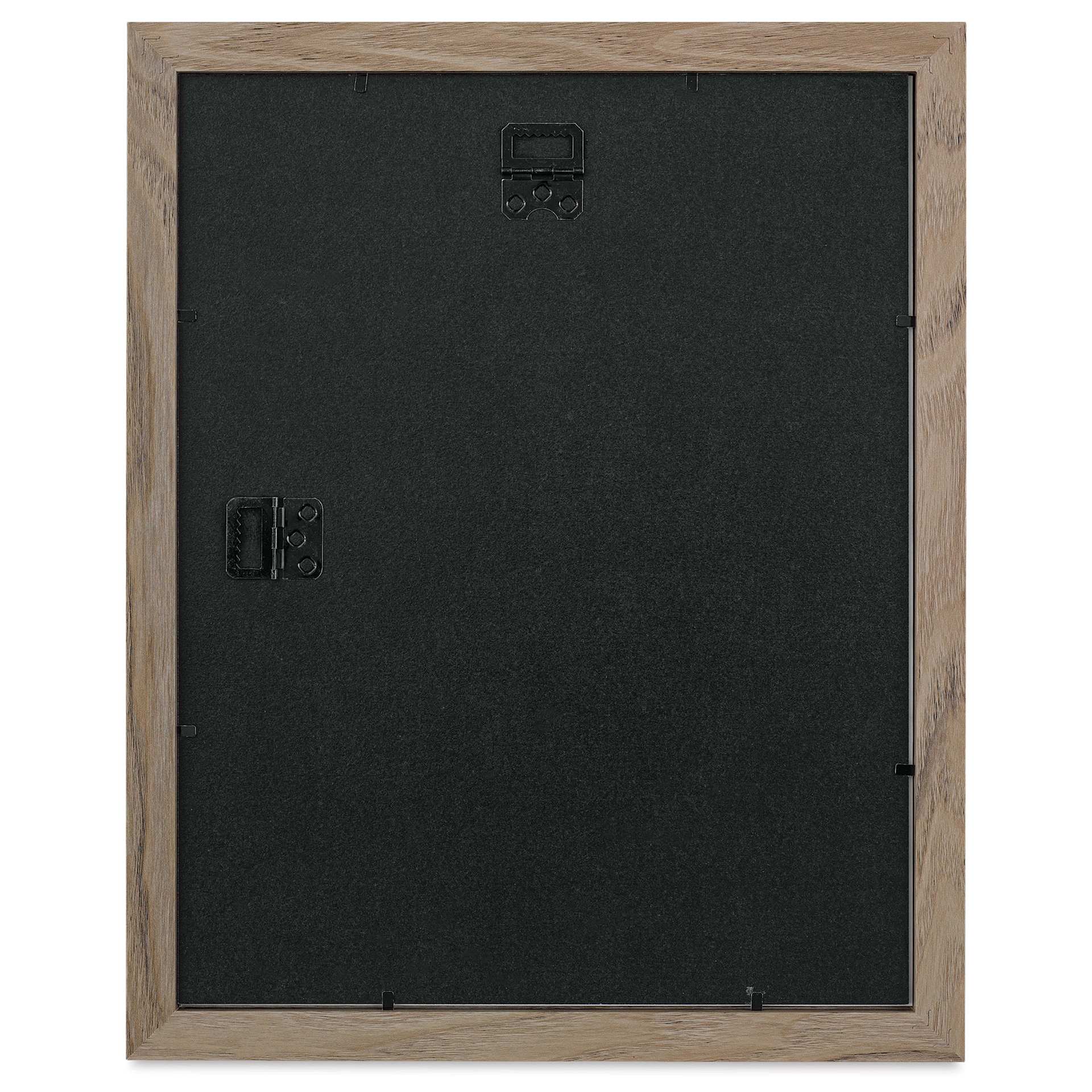 Blick Bellevue Frame - Grey Woodgrain, 11" x 14", back of frame