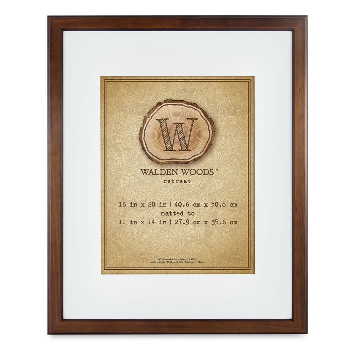 MCS Walden Woods Retreat Frames