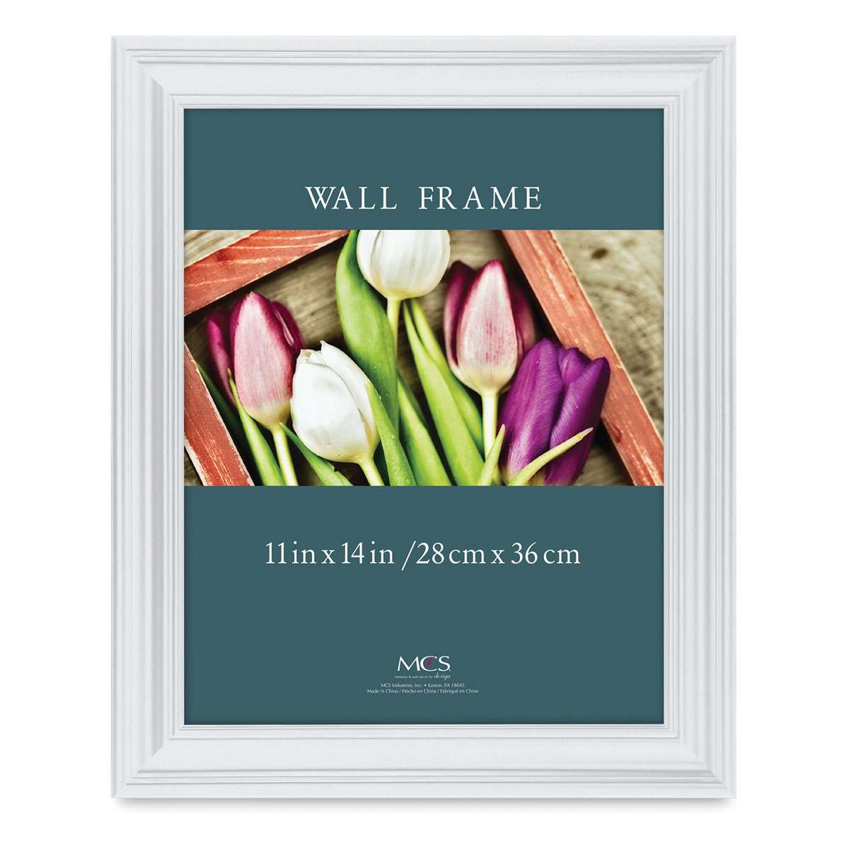 MCS Monarch Frame - White, 11" x 14" 