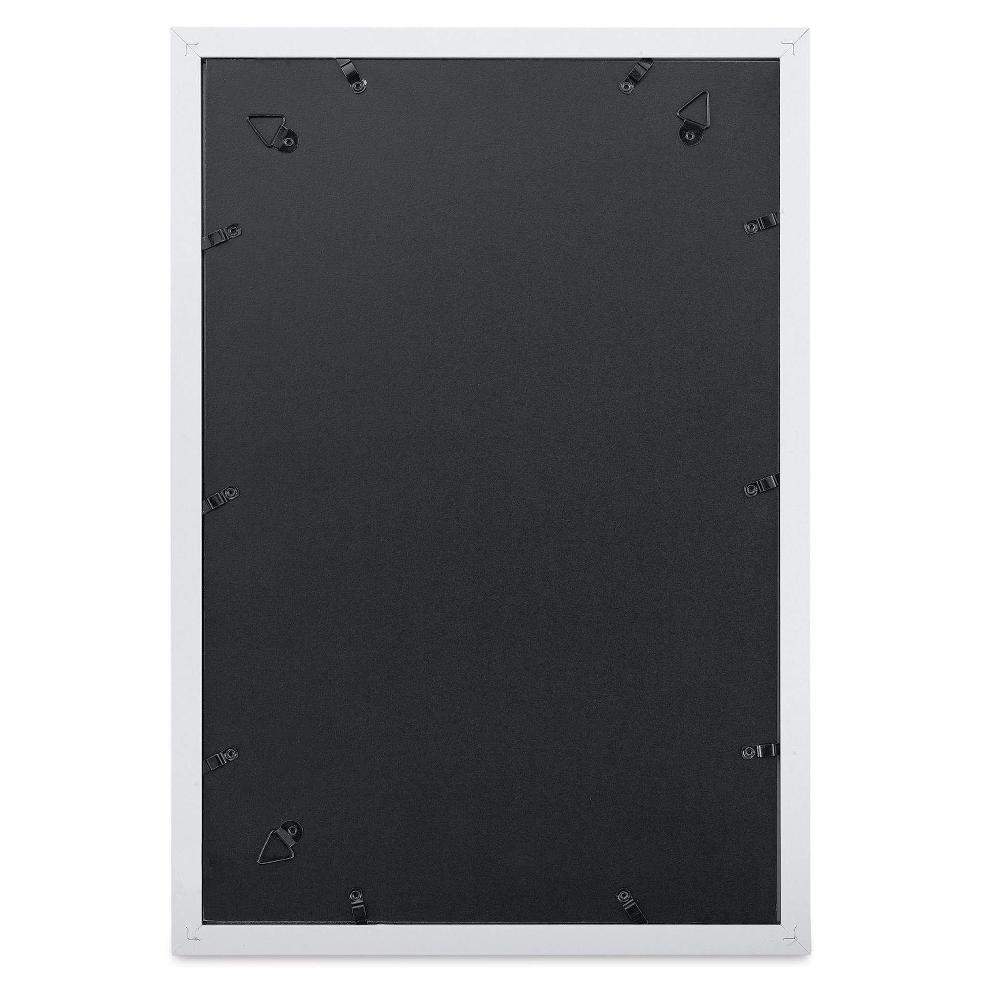 Hudson 43 Gallery Frame - White, 12" x 18" (Back of frame)
