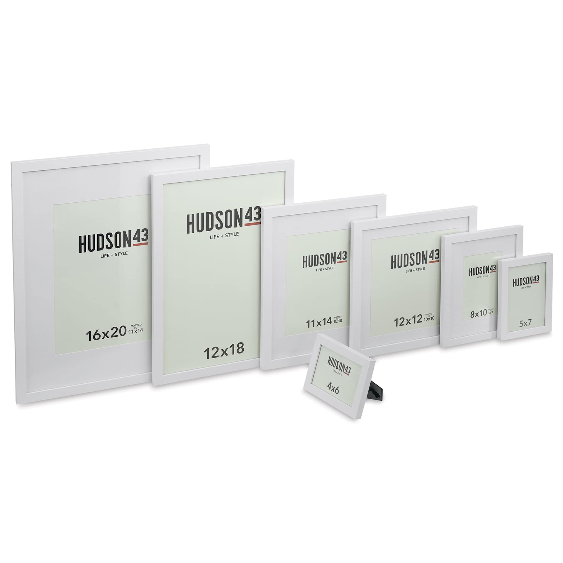 Hudson 43 Gallery Frames - White (All available sizes) Hudson 43 Gallery Frames - White (All available sizes)