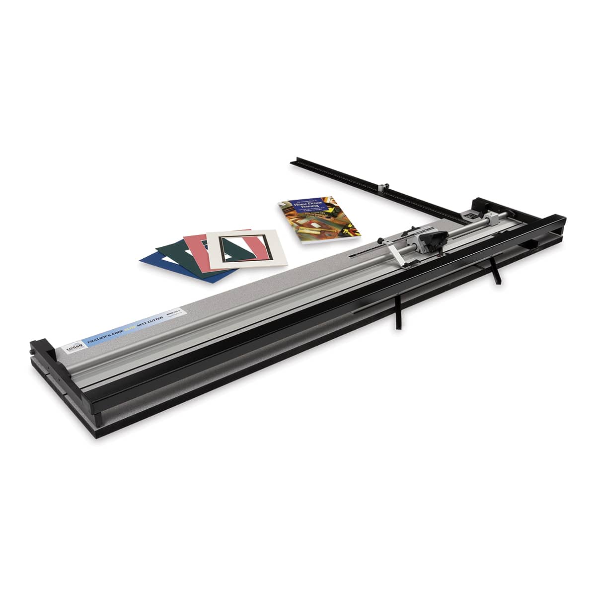 Logan Framer's Edge 655-1 Elite Mat Cutter - 48" shown with matboard examples