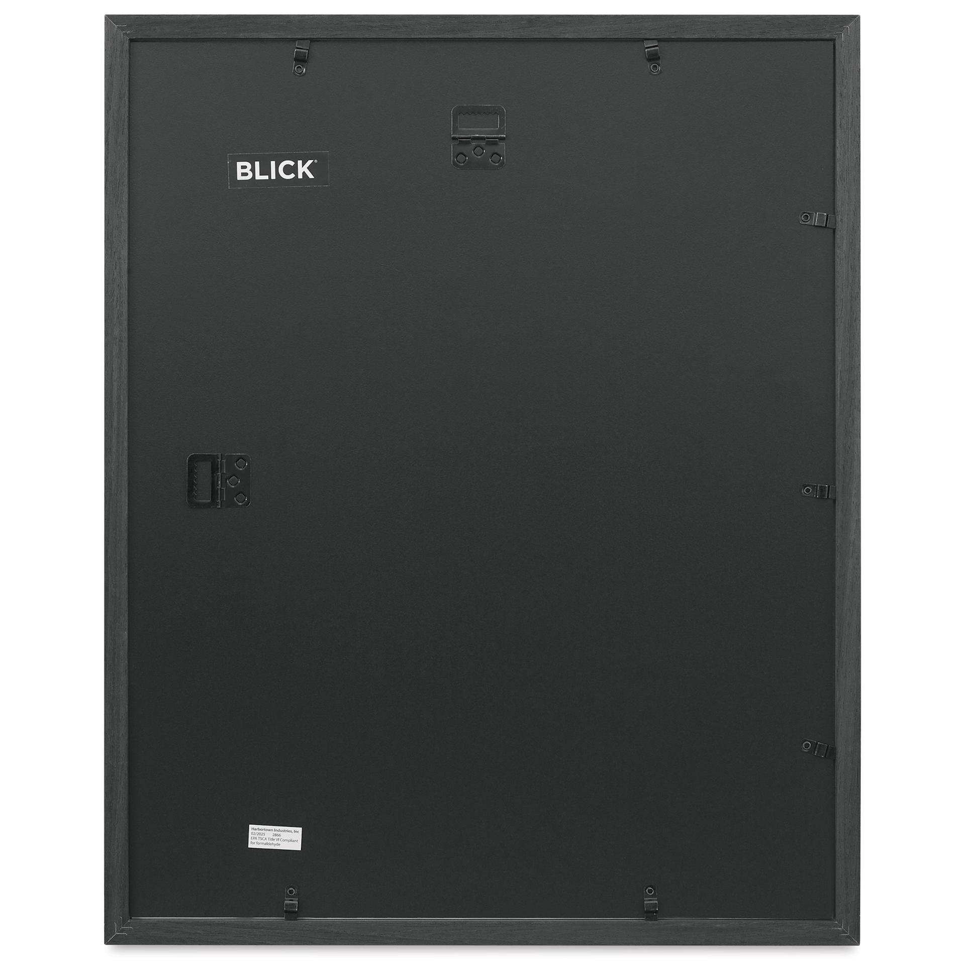 Blick Theo Frame with Mat - Charcoal, 16" x 20" back