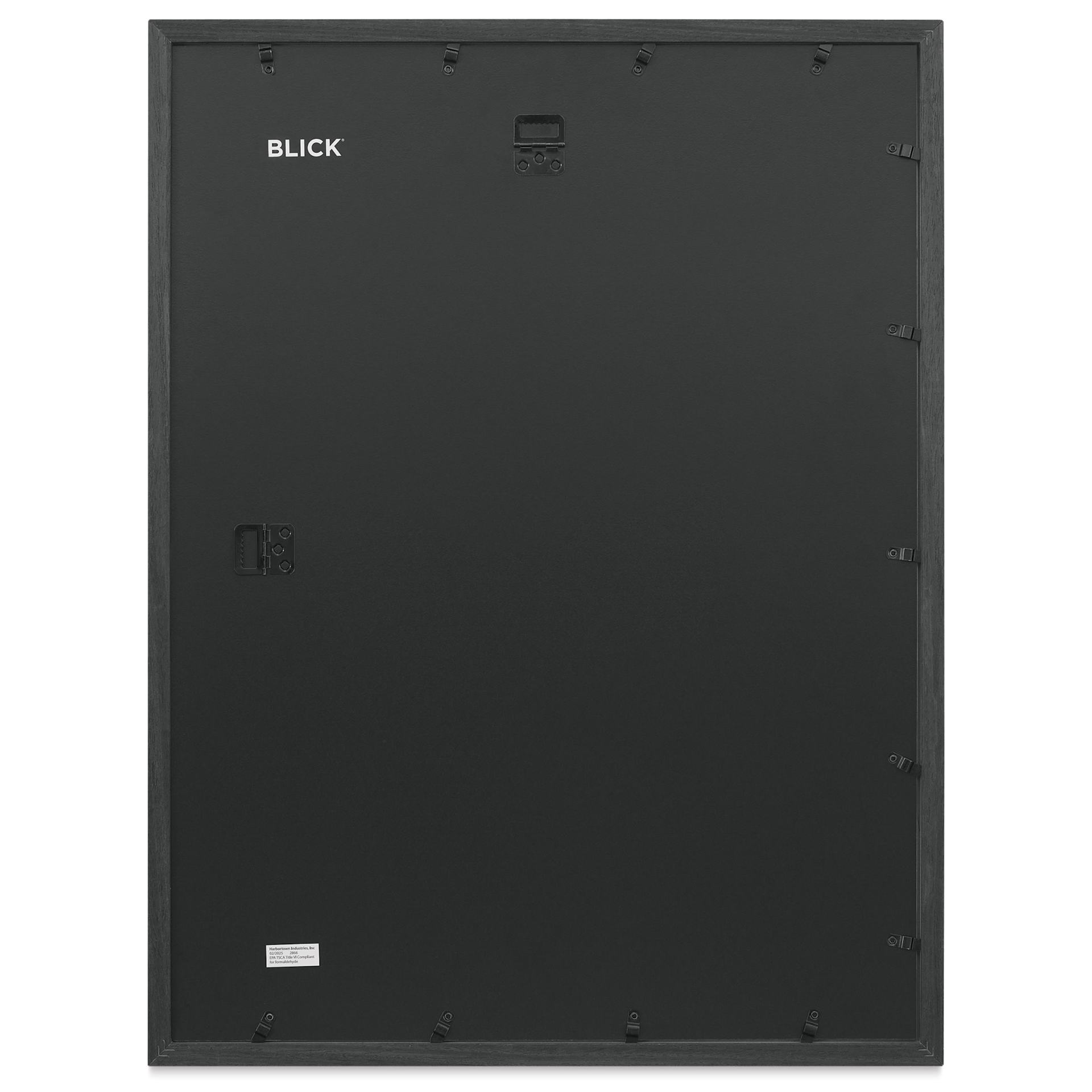 Blick Theo Frame with Mat - Charcoal, 18" x 24" back