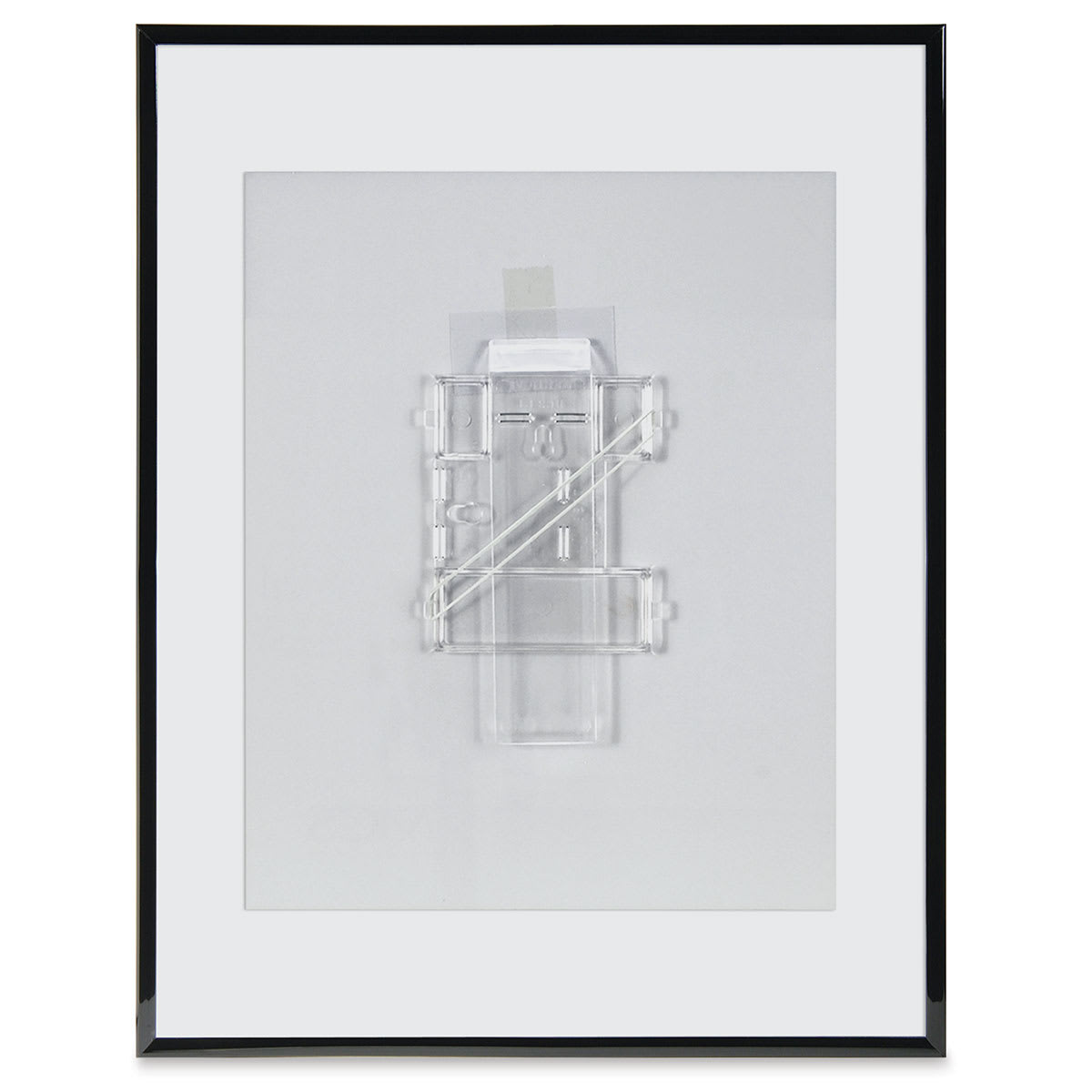 MCS Float Frame - Black, 11" x 14" (Back of Frame Shown)
