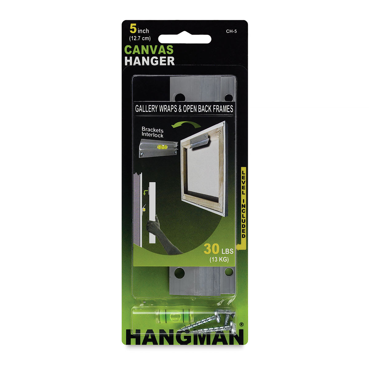 Hangman Frame and Canvas Hanger - 20 lb Capacity, 5"