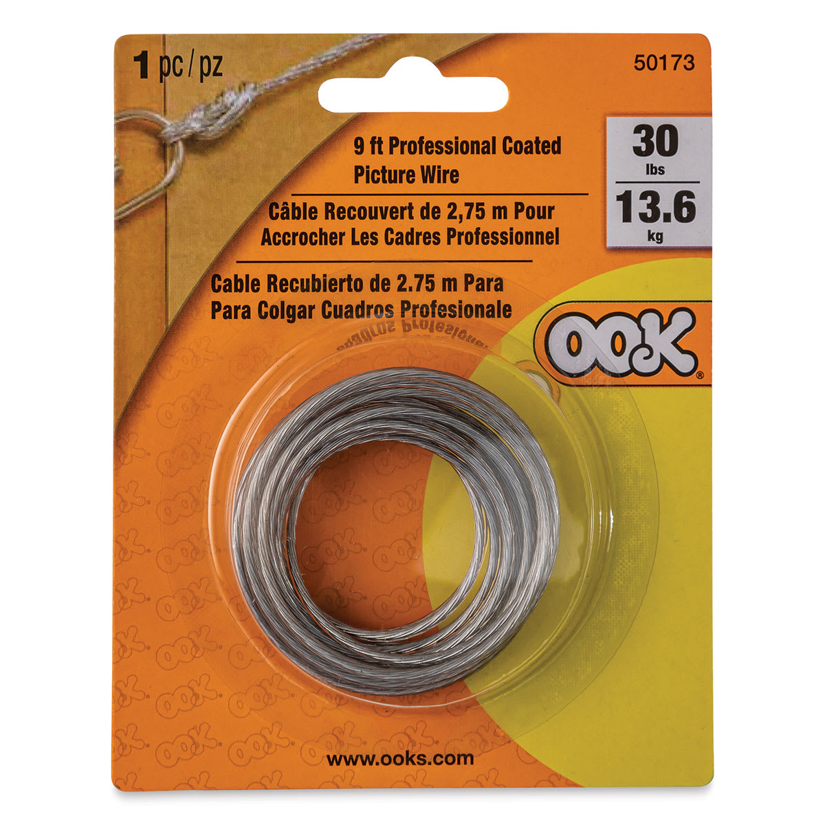 OOK Framer's Pro Wire - 30 lb (front of packaging)