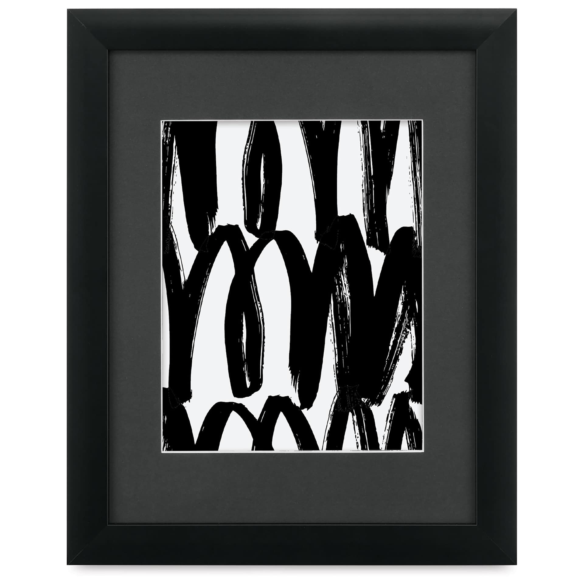 Blick Sheffield Frame - Black w/ Black Mat, 11" x 14"