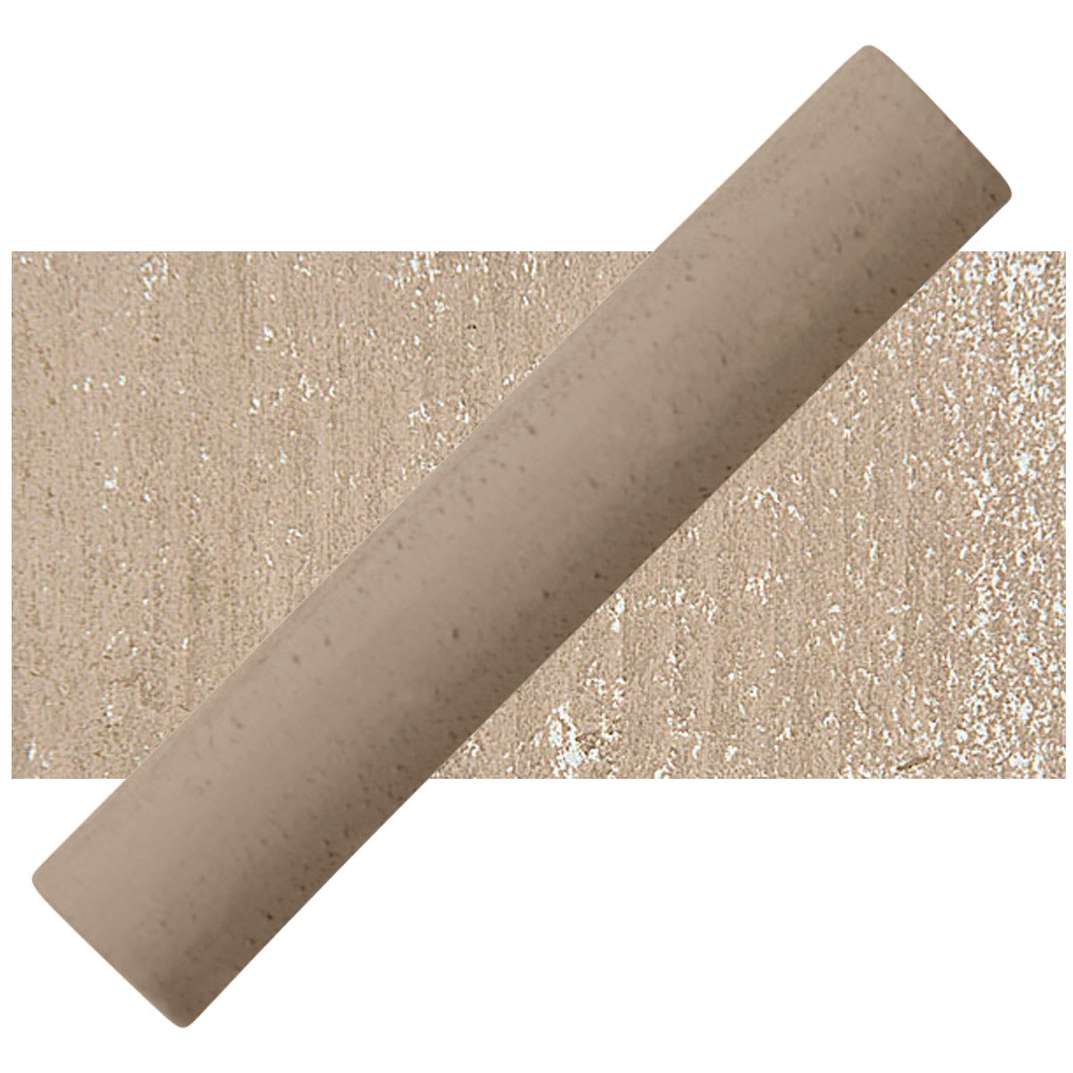 Blockx Soft Pastel - Burnt Umber 434 pastel and swatch