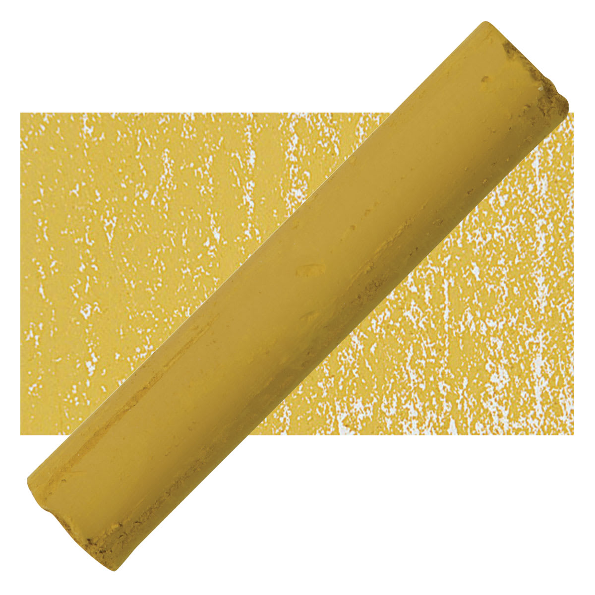 Blockx Soft Pastel - Yellow Ochre 142 pastel and swatch