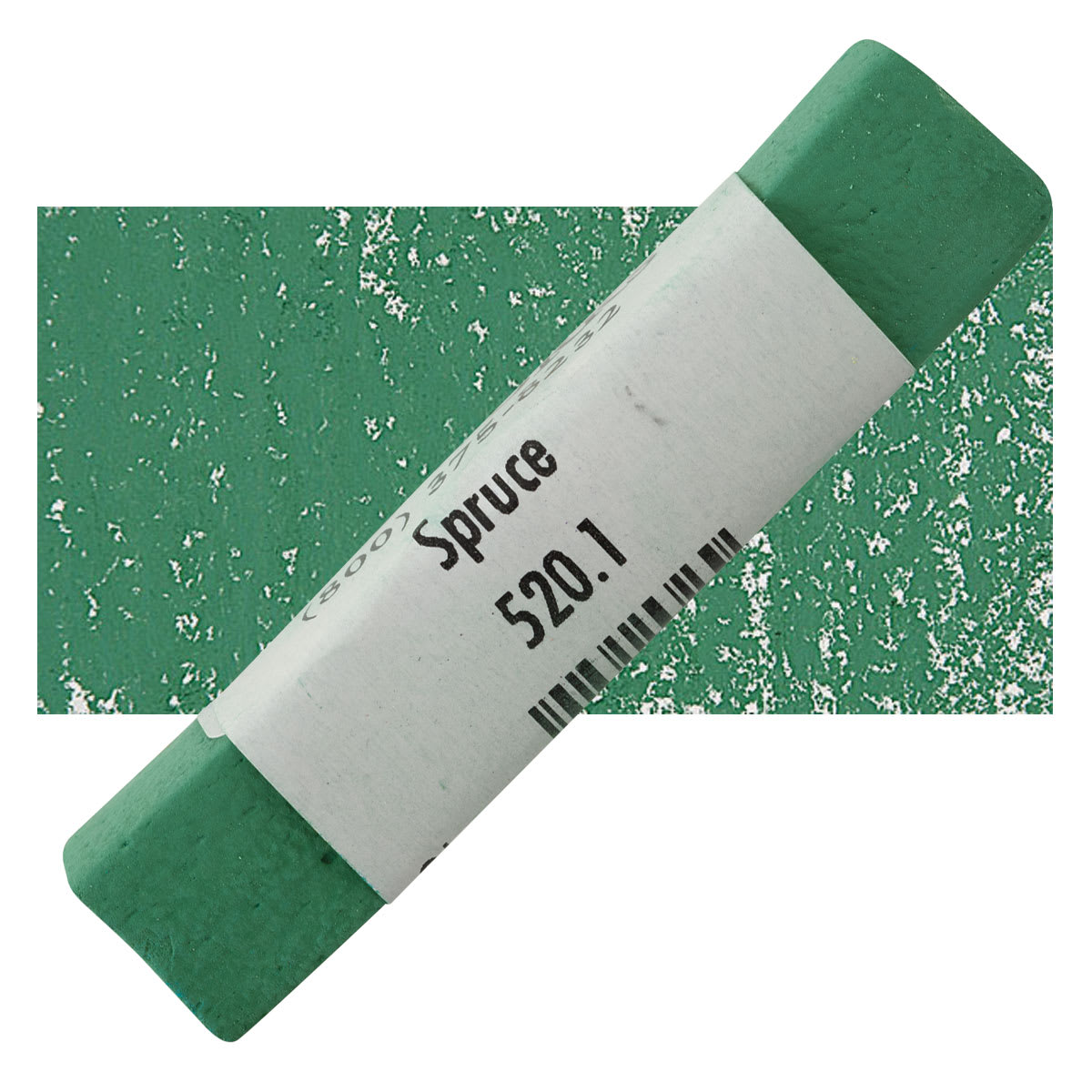 Great American Handmade Pastel - Spruce 1, 520.1 pastel and swatch