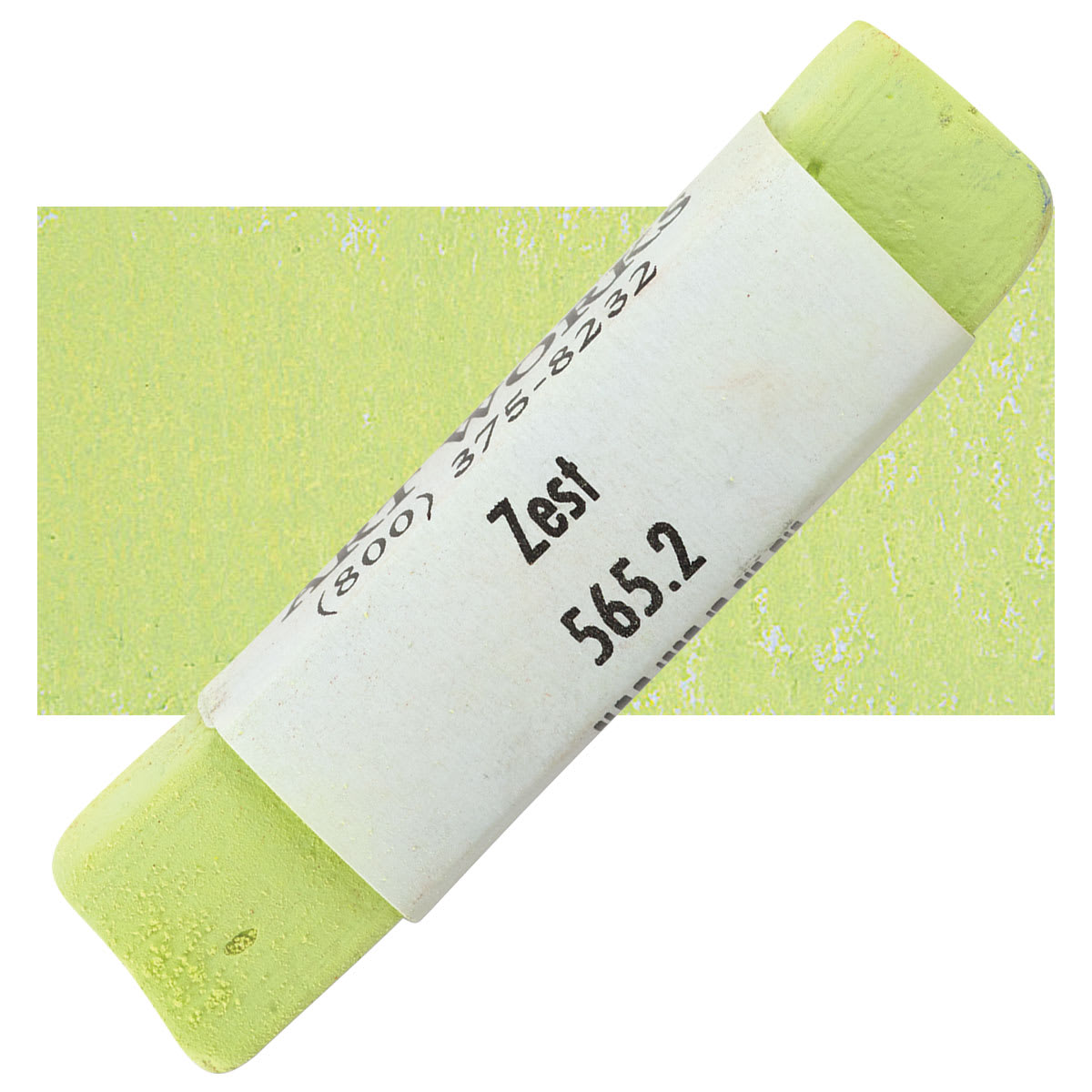 Great American Handmade Pastel - Zest 2, 565.2 pastel and swatch