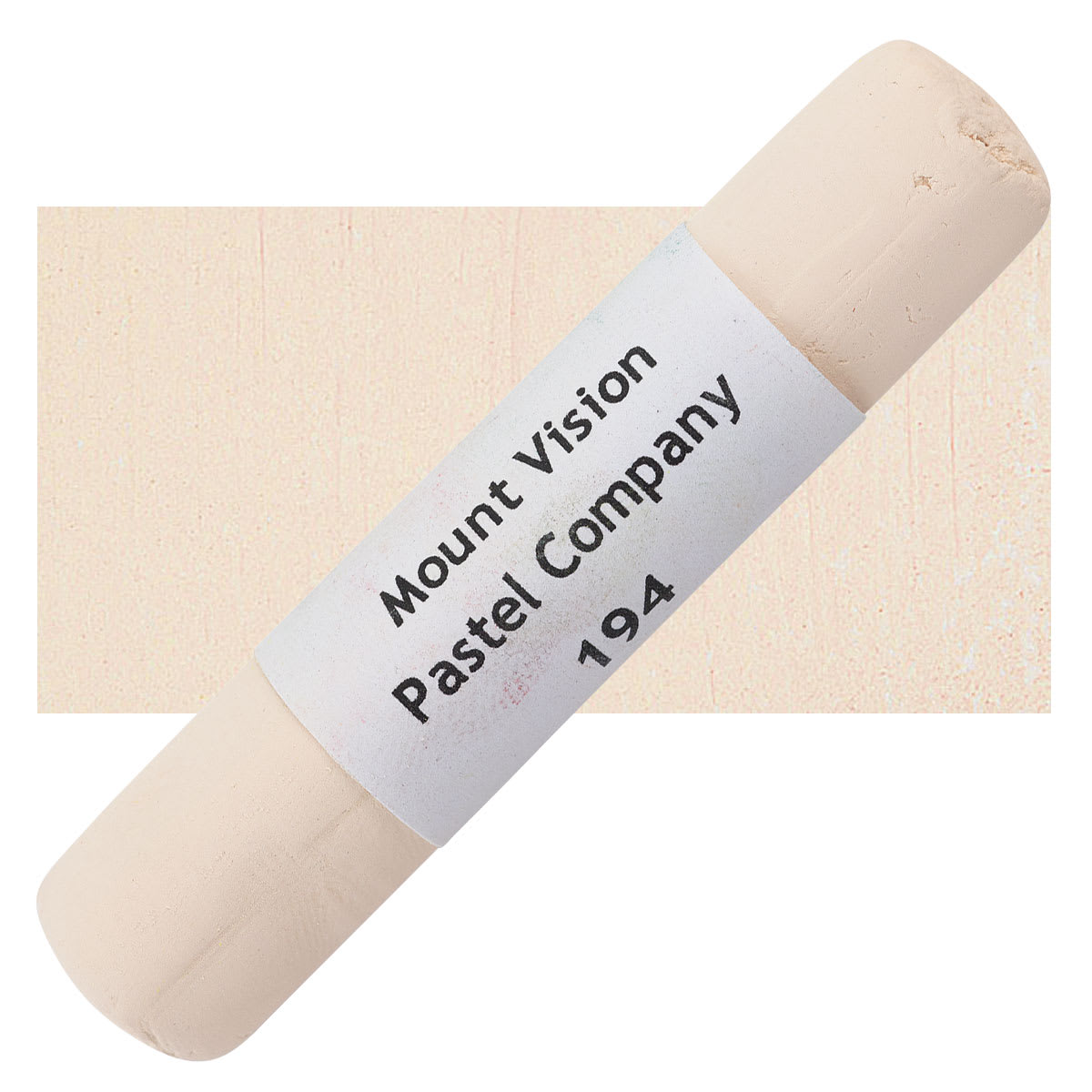 Mount Vision Handmade Pastel - Flesh Ochre 194 pastel and swatch