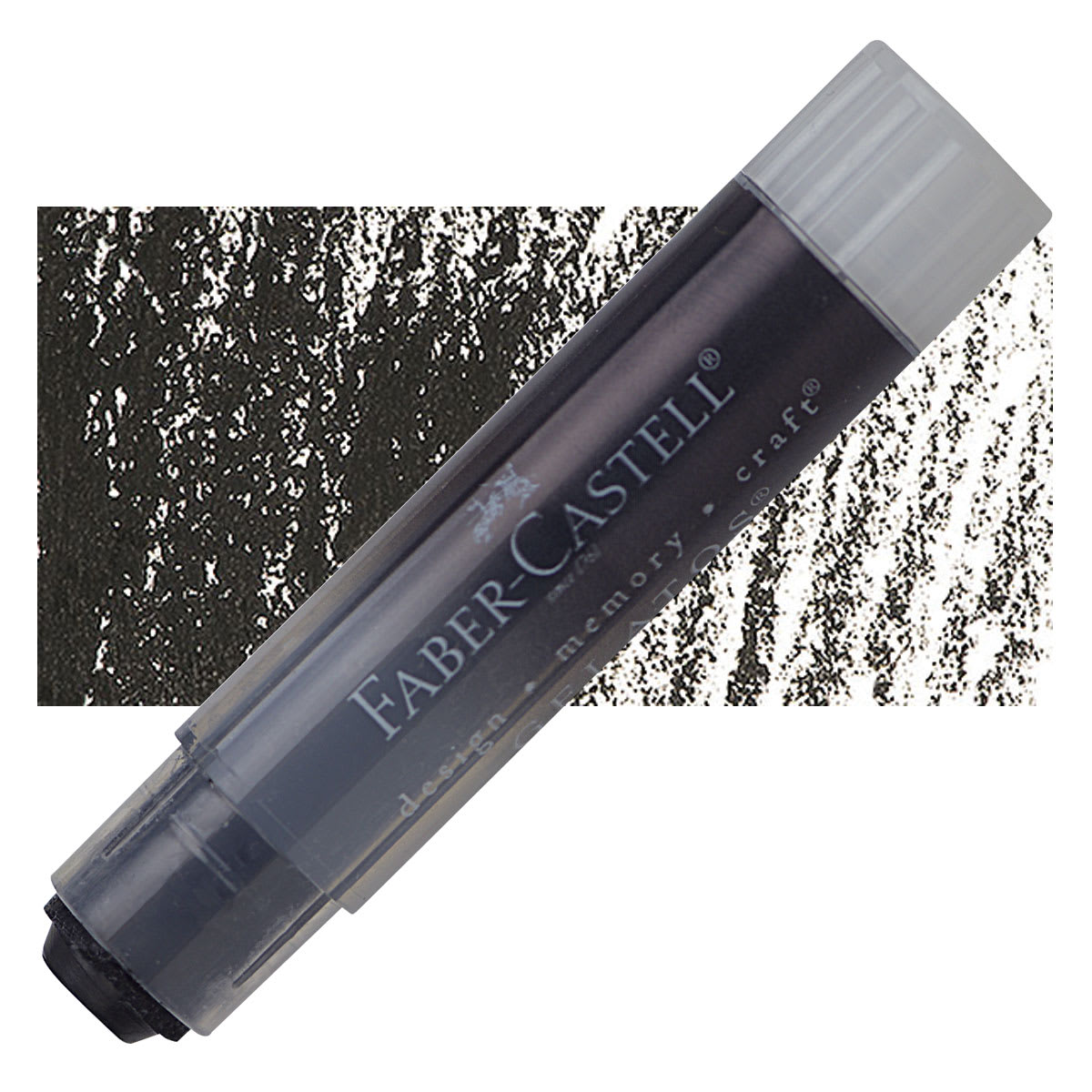 Faber-Castell Gelato - Black Licorice stick and swatch
