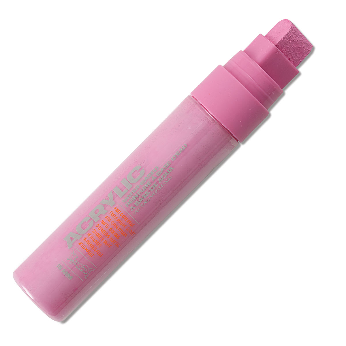 Montana Acrylic Marker - 15 mm Tip, Shock Pink Light