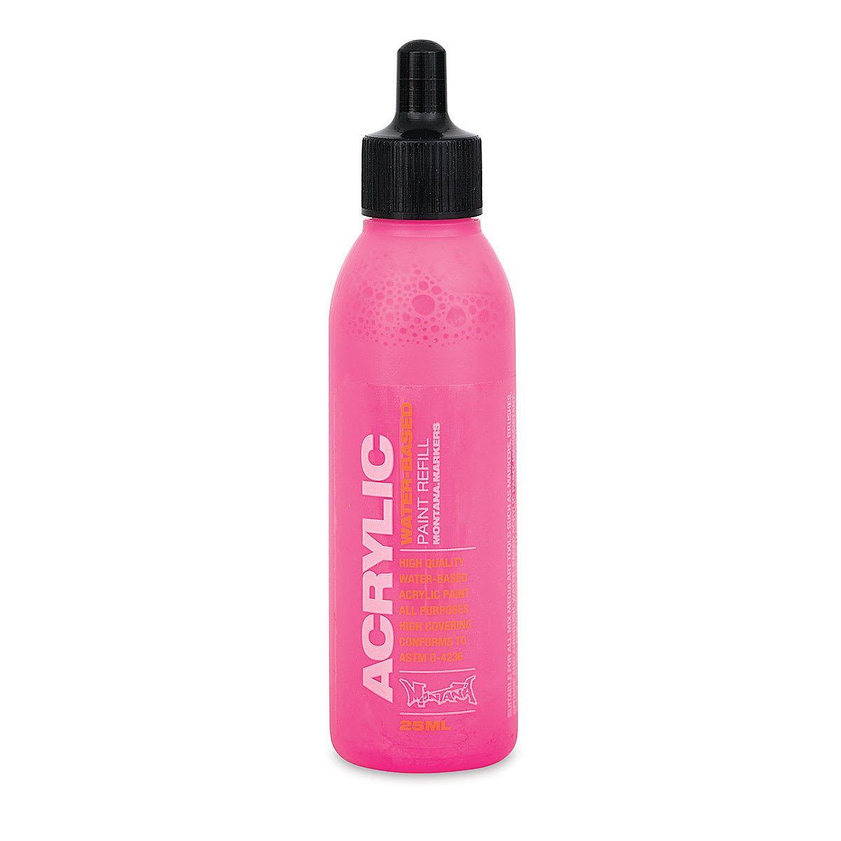 Montana Acrylic Marker Refill - 25 ml, Gleaming Pink, Refill