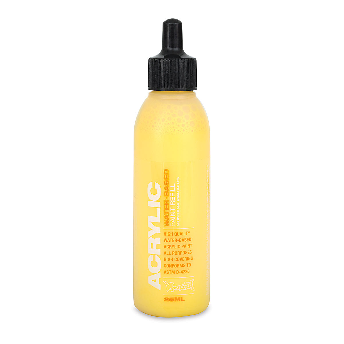 Montana Acrylic Marker Refill - 25 ml , Shock Yellow Light, Refill
