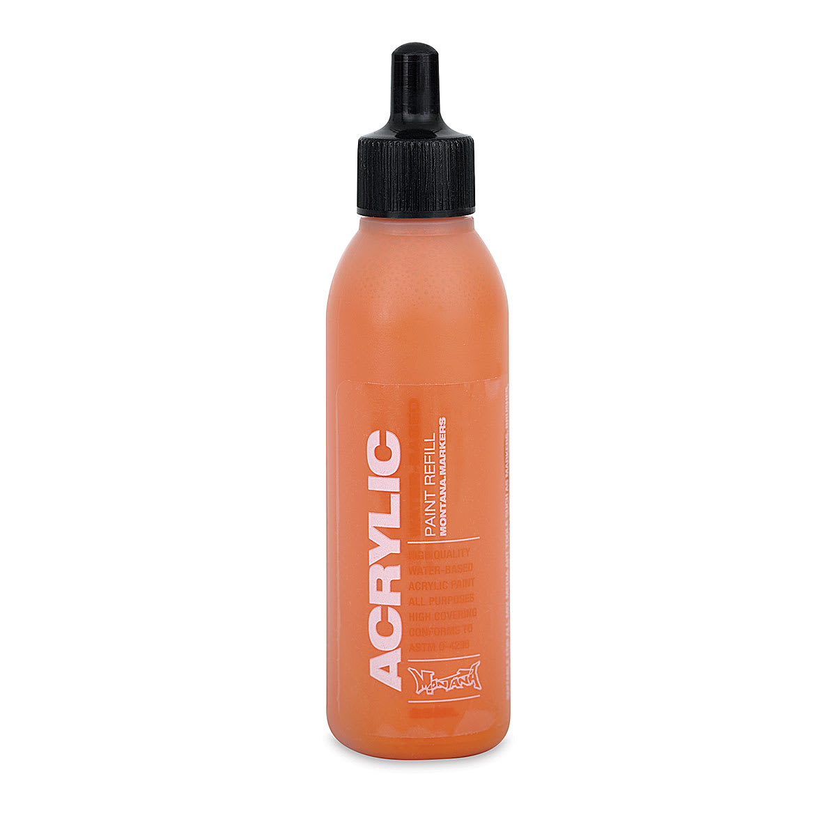 Montana Acrylic Marker Refill - 25 ml , Shock Orange, Refill