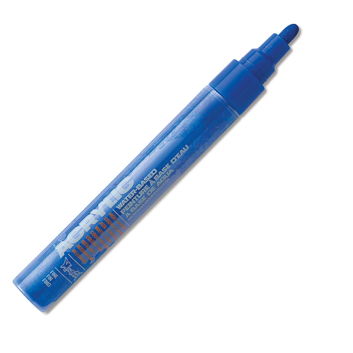 Montana Acrylic Marker - 2 mm Tip, Shock Blue
