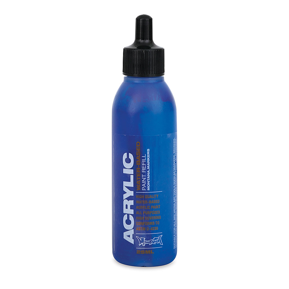 Montana Acrylic Marker Refill - 25 ml , Shock Blue, Refill