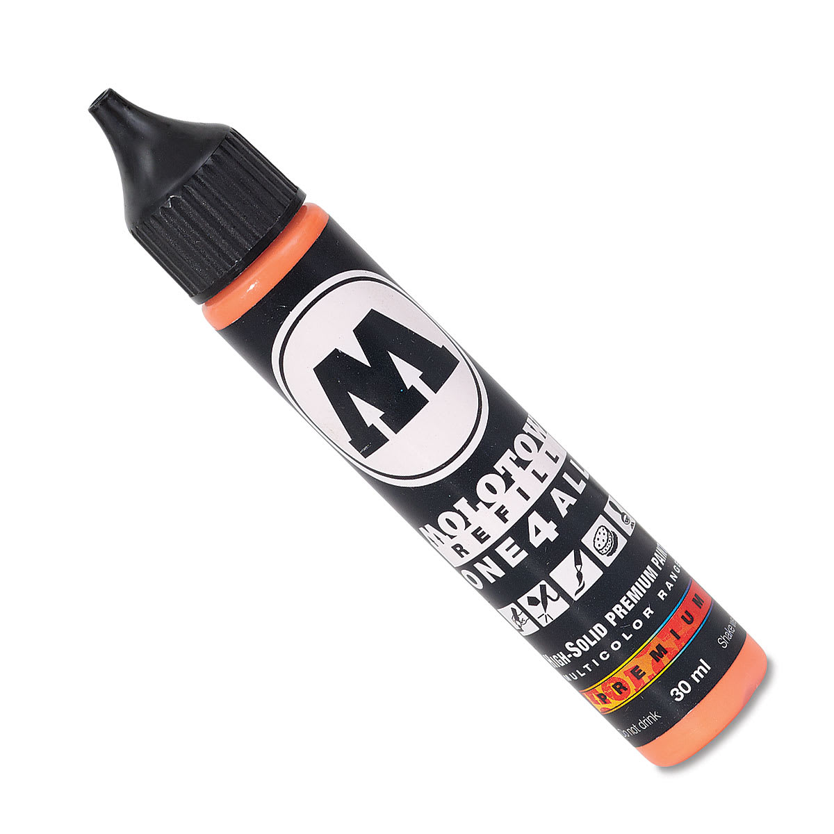 Molotow One4All Acrylic Marker Refill - 30 ml, Dare Orange