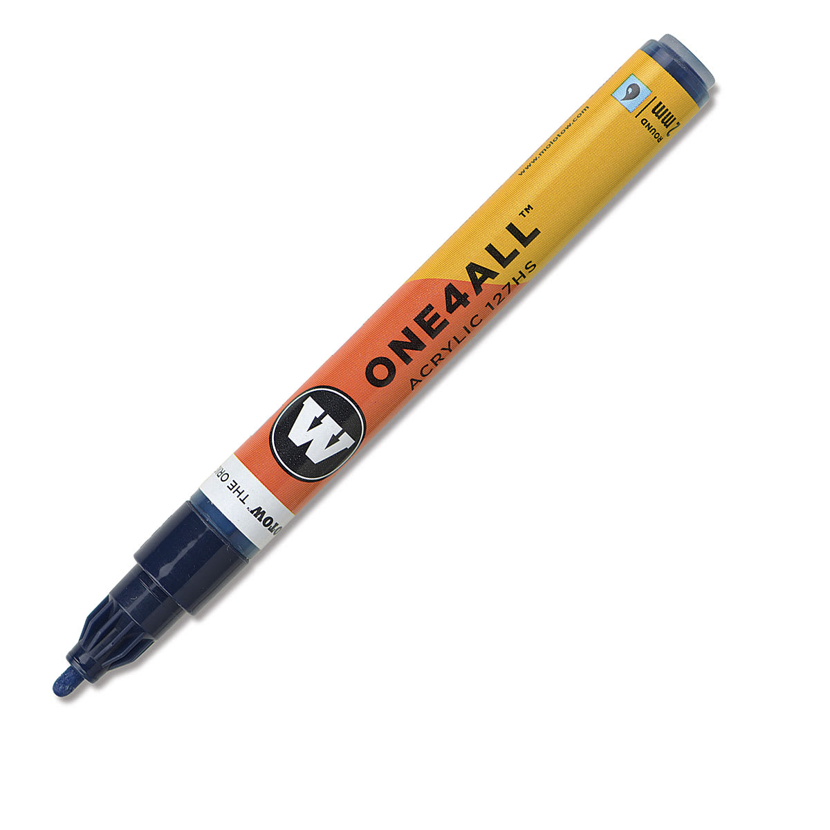 Molotow One4All Acrylic Marker - 2 mm Tip, Petrol, Bullet Tip