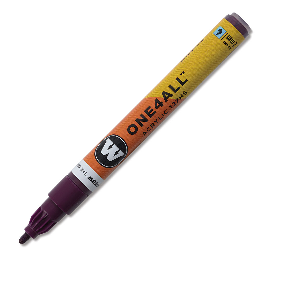 Molotow One4All Acrylic Marker - 2 mm, Purple Violet
