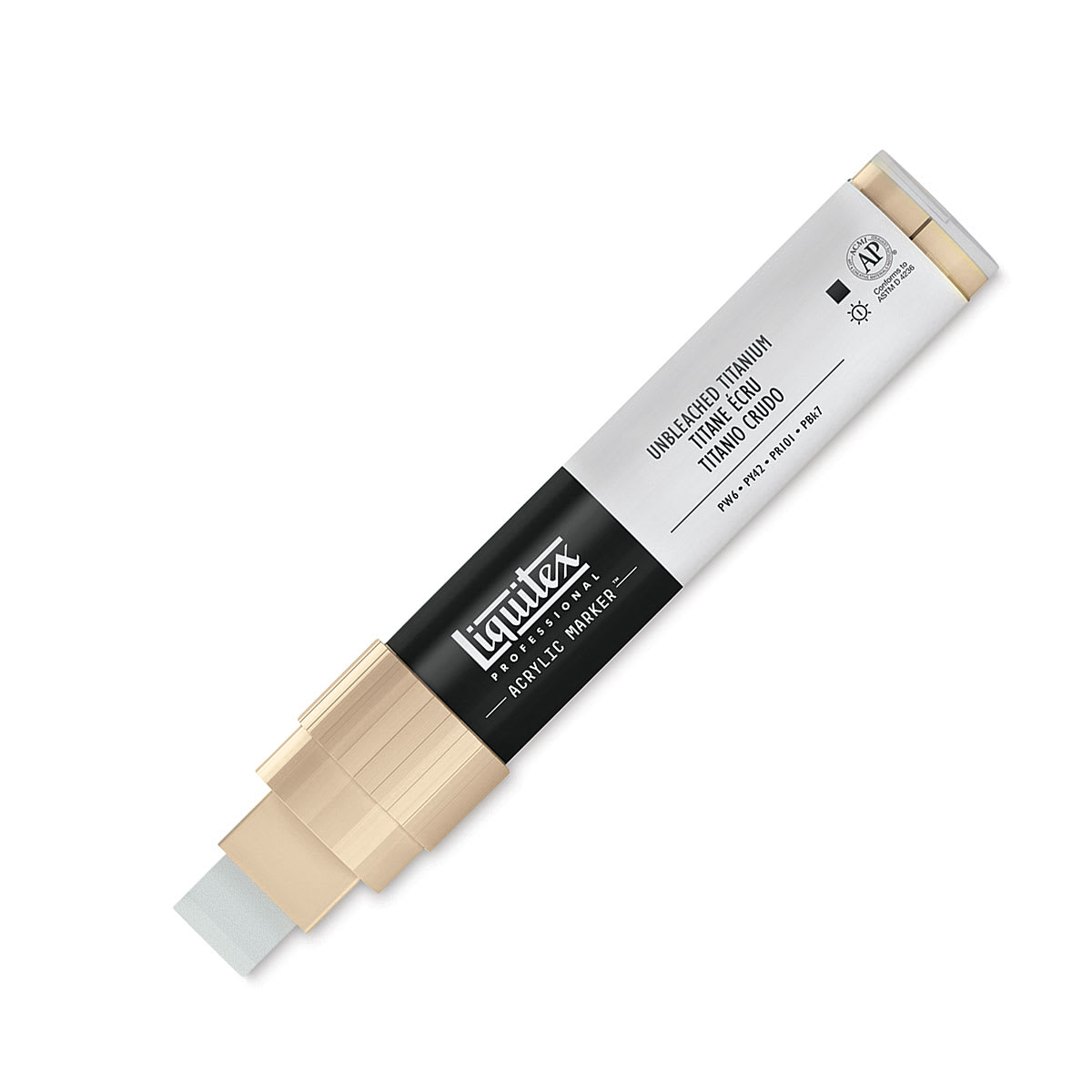 Liquitex Paint Marker - Unbleached Titanium, 15mm Tip