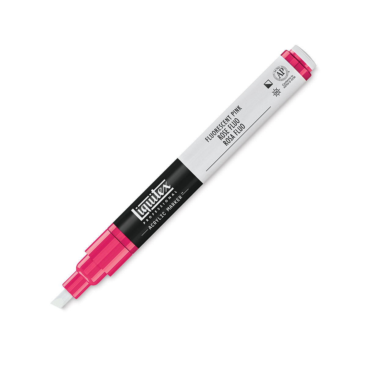 Liquitex Paint Marker - Fluorescent Pink, 2mm Tip
